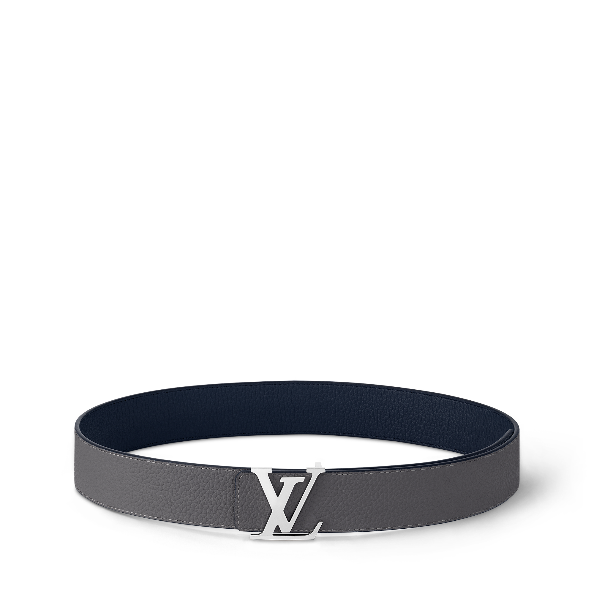 LV Initials Taurillon 40MM Reversible Belt Taurillon Leather